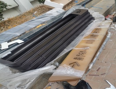 金华金华停车场不锈钢灯箱